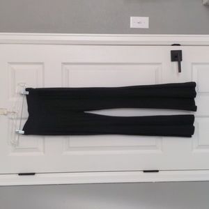 SHEIN black flare leggings